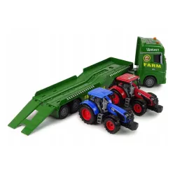 Tir Laweta 2x Traktor Duża interaktywna zabawka dla chłopca światło dźwięk