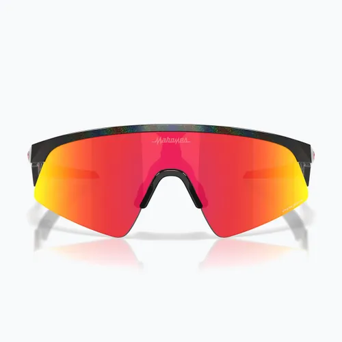 Okulary przeciwsłoneczne dziecięce Oakley Resistor Sweep dark galaxy/prizm ruby