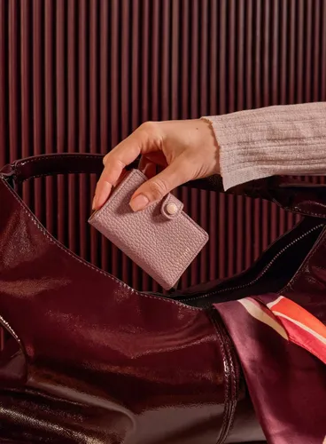 Portfel kieszonkowy RFID Secrid Miniwallet Pebble - rose