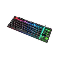 Klawiatura membranowa Krux Solar TKL RGB Czarny