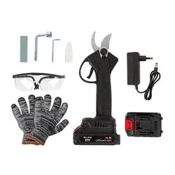 Sekator Akumulatorowy Elektryczny Nożyce Sekator Ogrodowy Do Gałęzi 500W