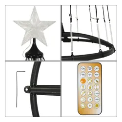 Choinka dekoracyjna LED KOOPMAN 7666442 210 cm