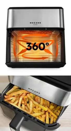 Air Fryer Frytkownica beztłuszczowa MOZANO AirFry Chef 8L WiFi
