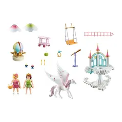 Playmobil Princess Magic 71359 Небесный Радужный замок