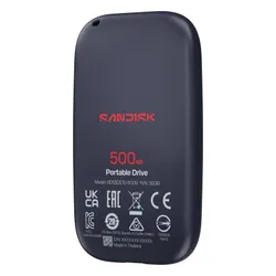 Dysk SANDISK E10 Portable 500GB SSD