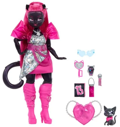 Lalka MONSTER HIGH Catty Noir HXH76