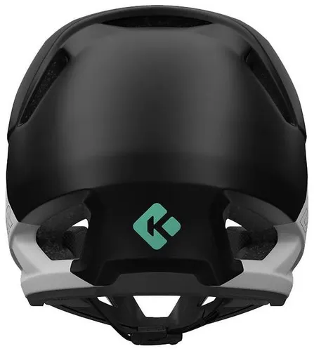 Kask rowerowy LAZER Cage KinetiCore Biało-czarny mat Full Face (rozmiar XL)