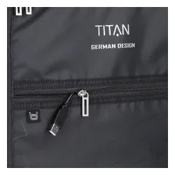 Чемодан/ручная кладь Titan Xenon-black