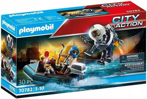 Playmobil City Action 70782 Policyjny plecak odrzutowy
