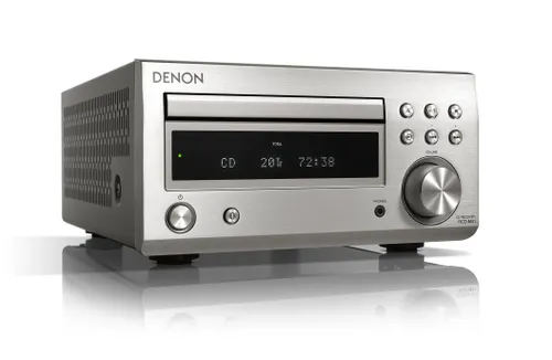 Denon D-M41DAB Tower / RCD-M41DAB + SC-M41 60W Bluetooth Radio FM Silver / Black