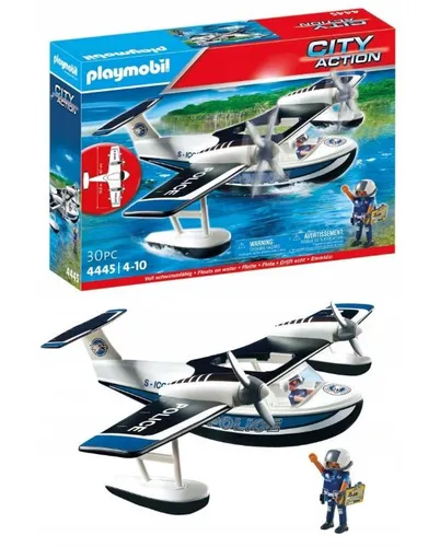 Playmobil City Набор фигурок 4445 Полицейский водный транспорт