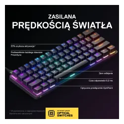 Klawiatura SteelSeries Apex 9 Mini​ OptiPoint (64837)