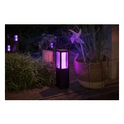 Zewnętrzna latarnia Philips Hue Outdoor Pedestal Light Black 17431/30/P7