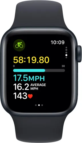 Apple Watch SE GPS + сотовый 40 мм алюминиевый Север / Север Спортивный ремешок M / L