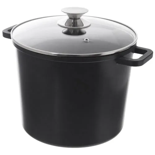 Garnek aluminiowy z pokrywką GRANDE 7,8 l