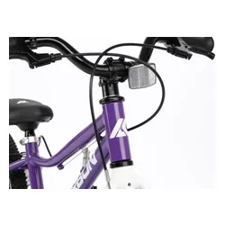 Rower dziecięcy KARBON Superlight Automatic 16 cali dla chłopca Fioletowy
