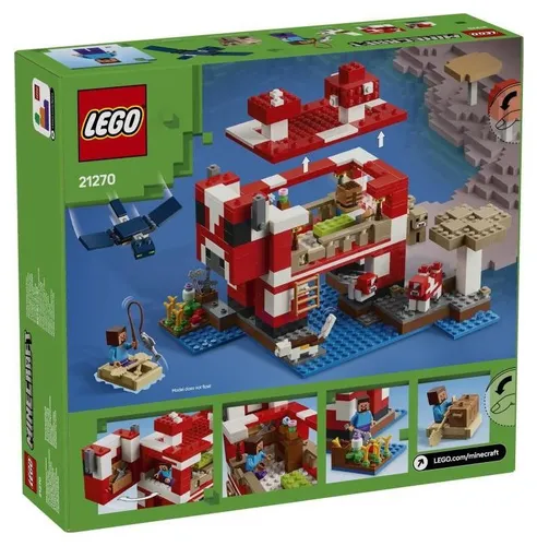 LEGO Minecraft 21270 Грибной домик для коровы