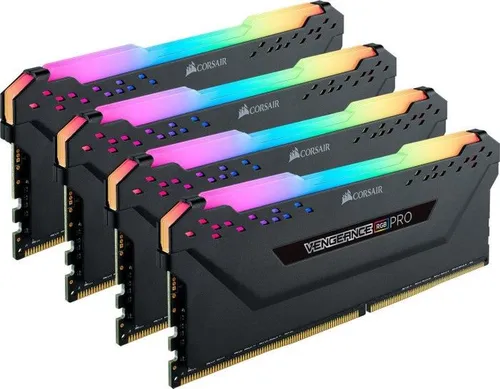 Pamięć Corsair Vengeance RGB PRO, DDR4, 64 GB, 3600MHz, CL18 (CMW64GX4M4D3600C18)