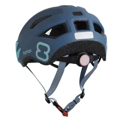 Kask rowerowy HAMAX Flow Niebieski dla Dzieci z lampką (rozmiar 52-57)