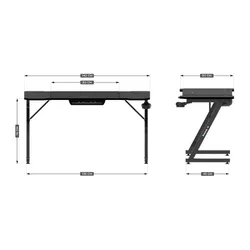 Biurko gamingowe HUZARO Hero 3.3 Czarny