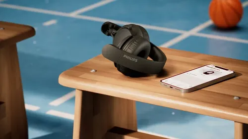 Słuchawki bezprzewodowe Philips TAH4000BK/00 Nauszne Bluetooth 6.0 Czarny