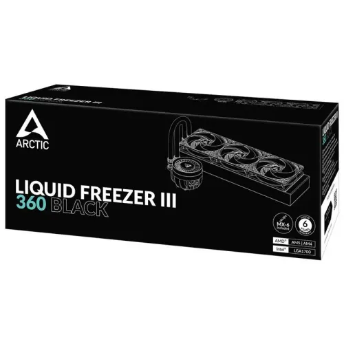 Chłodzenie Arctic Liquid Freezer III 360 Czarny