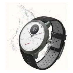 Умные часы Withings Steel HR Sport черный (HWA03b-40white-sport-all-Inter)