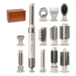 Suszarko-lokówka CECOTEC CeramicCare AirGlam 12w1 Szampański 1400 W