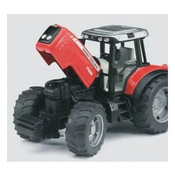 Bruder Traktor Massey Ferguson 7480 z przyczepą wywrotką