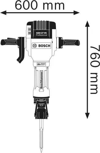 Bosch GSH 27 VC Professional Jackhammer