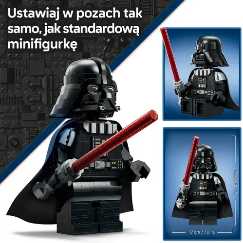 LEGO 75461 Star Wars Powiększona Minifigurka Dartha Vadera