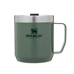 Kubek turystyczny z pokrywką Stanley Classic Legendary Camp Mug 0,35 l - hammertone green