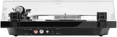Gramofon JVC AL-E534B Czarny, Manualny, Napęd paskowy, Prędkość odtw. 33 1/3,45 obr./min