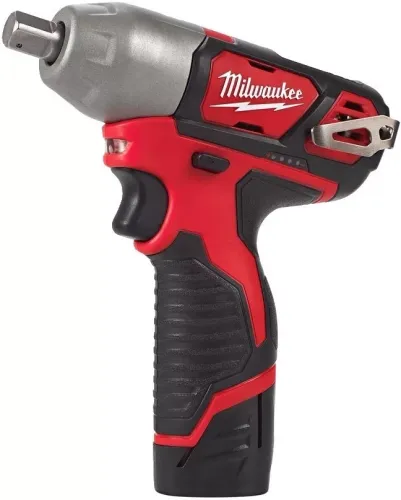 Milwaukee M12 BIW12-202C darbe anahtarı (2 pil, şarj cihazı,kılıf)