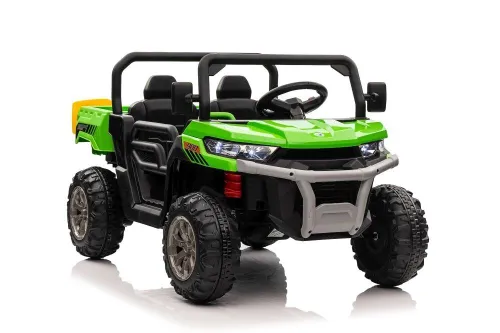 Auto Na Akumulator Dla 2 Dzieci Terenowe Xmx623 Mp4 4X4 Pilot Skóra Eva LED