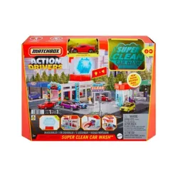 Mattel Zestaw Matchbox Prawdziwe Przygody Myjnia samochodowa