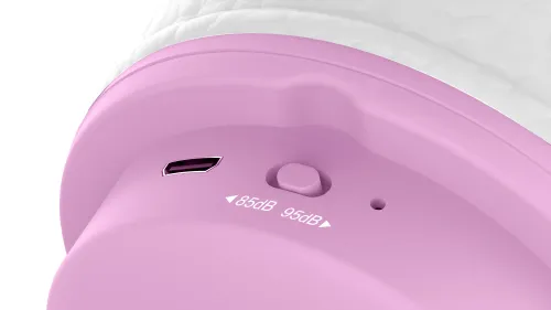 Słuchawki bezprzewodowe z mikrofonem OTL Technologies Peppa Pig Love Kids Wireless Dla Dzieci Nauszne Różowy