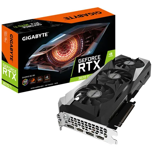 Karta graficzna Gigabyte GeForce RTX 3070 Ti GAMING OC 8GB GDDR6X 256bit DLSS