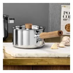 EVA SOLO Nordic Kitchen 2 l - rondel z pokrywką ze stali nierdzewnej