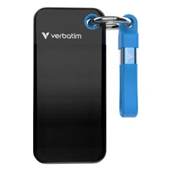 Dysk VERBATIM Pocket 1TB SSD Czarno-niebieski