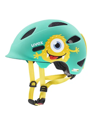 Kask rowerowy dla dzieci Uvex Oyo Style - monster lagoon matt