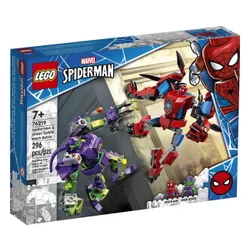 LEGO Marvel Spider - Man битва роботов Человека-Паука и Зеленого Гоблина (76219)