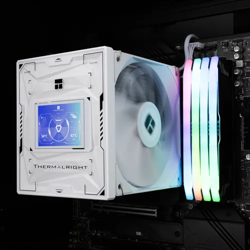Chłodzenie CPU THERMALRIGHT Burst Assassin 120 Vision Biały