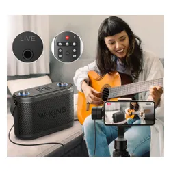 Głośnik mobilny W-KING H10 Czarny