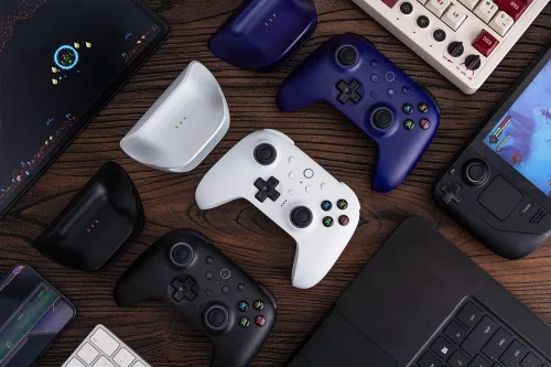 Pad 8BitDo Ultimate 2 Wireless Controller do PC, Android Bezprzewodowy Fioletowy