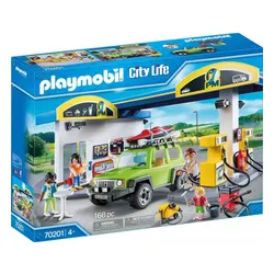 Playmobil büyük benzin istasyonu (70201)