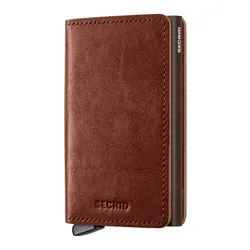 Secrid Premium Slimwallet + кожаный RFID-кошелек Basco - виски