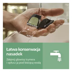 Trymer Philips Seria 3000 MG3930/15 6 nasadek 60min