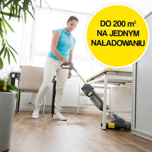 Mop elektryczny KARCHER Professional BR 30/1 C BP (Bezprzewodowy)