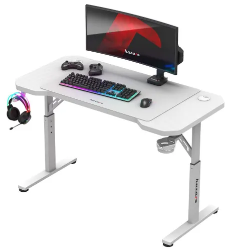 Biurko gamingowe HUZARO Hero 2.6 Biały